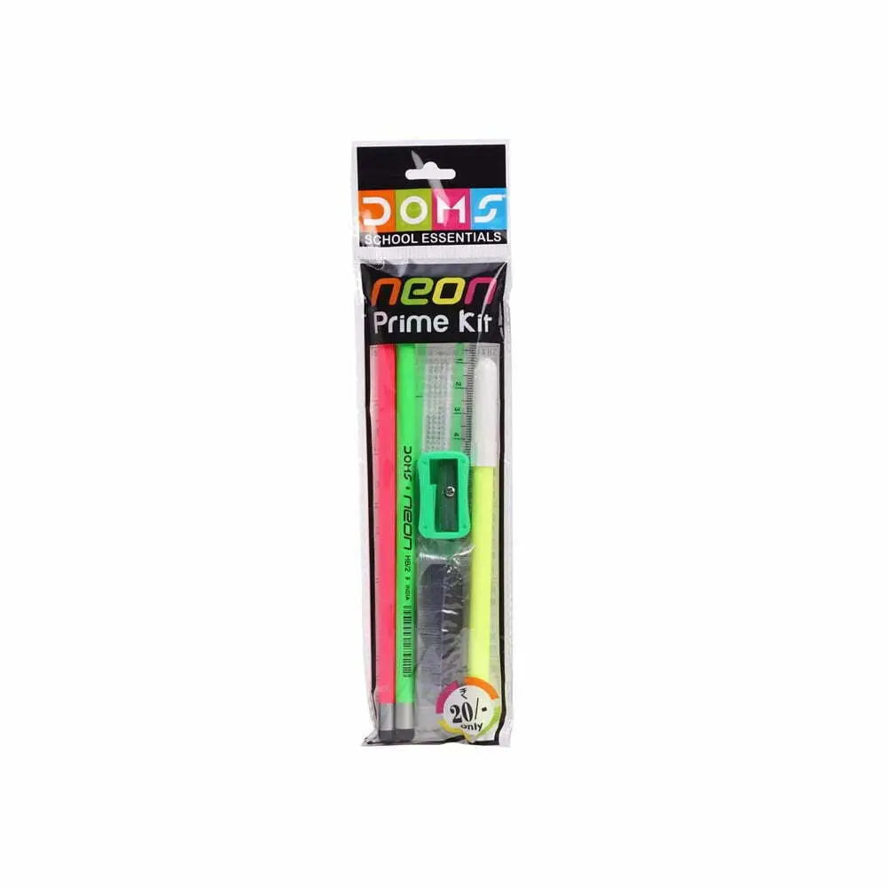 Doms Neon Prime Kit - Student Stationery