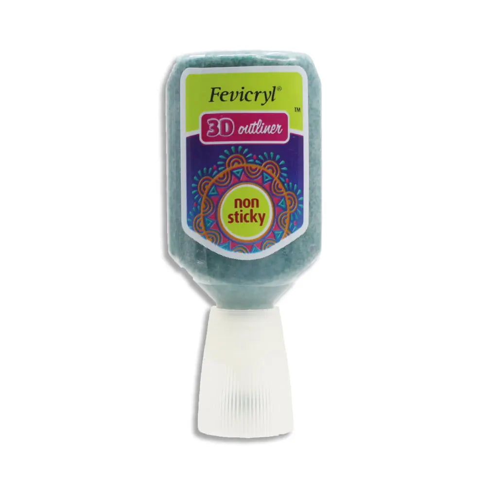 Pidilite Fevicryl 3D Outliners Non Sticky (Loose Colours) - Student Stationery