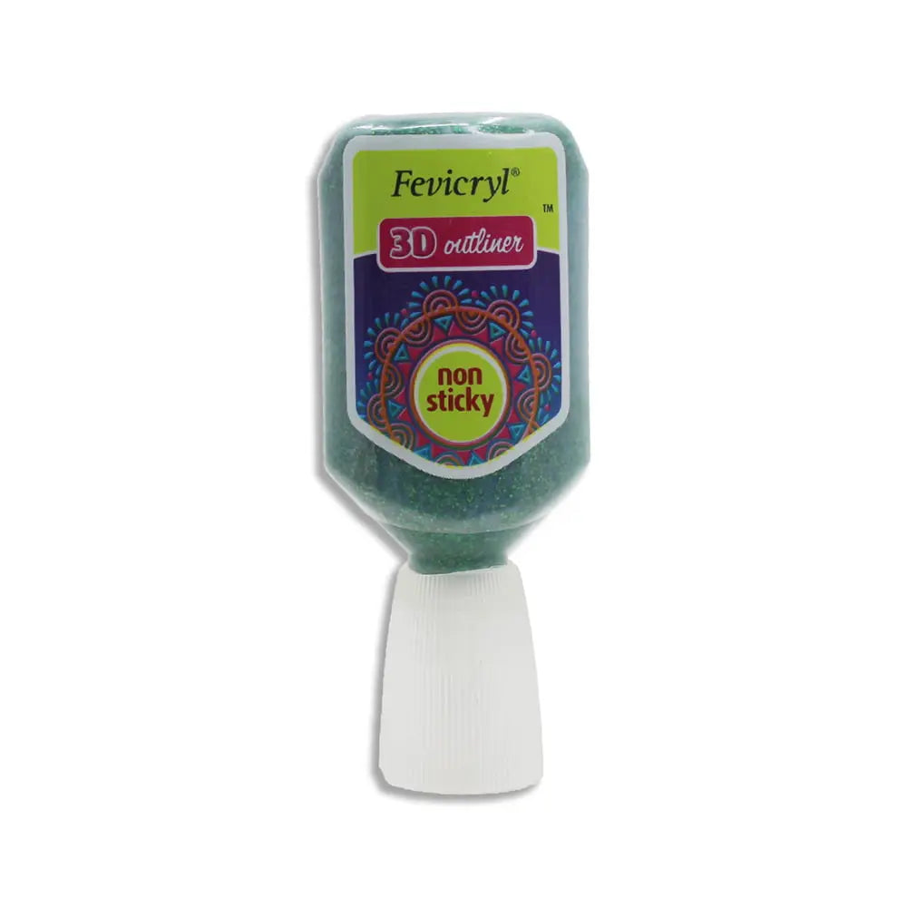 Pidilite Fevicryl 3D Outliners Non Sticky (Loose Colours) - Student Stationery