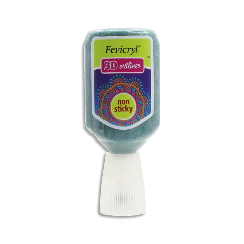 Pidilite Fevicryl 3D Outliners Non Sticky (Loose Colours) - Student Stationery