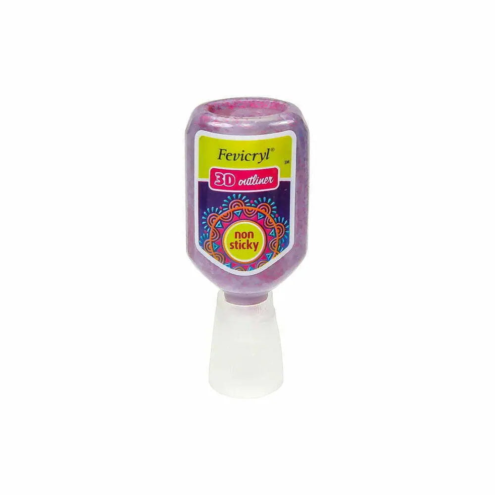 Pidilite Fevicryl 3D Outliners Non Sticky (Loose Colours) - Student Stationery