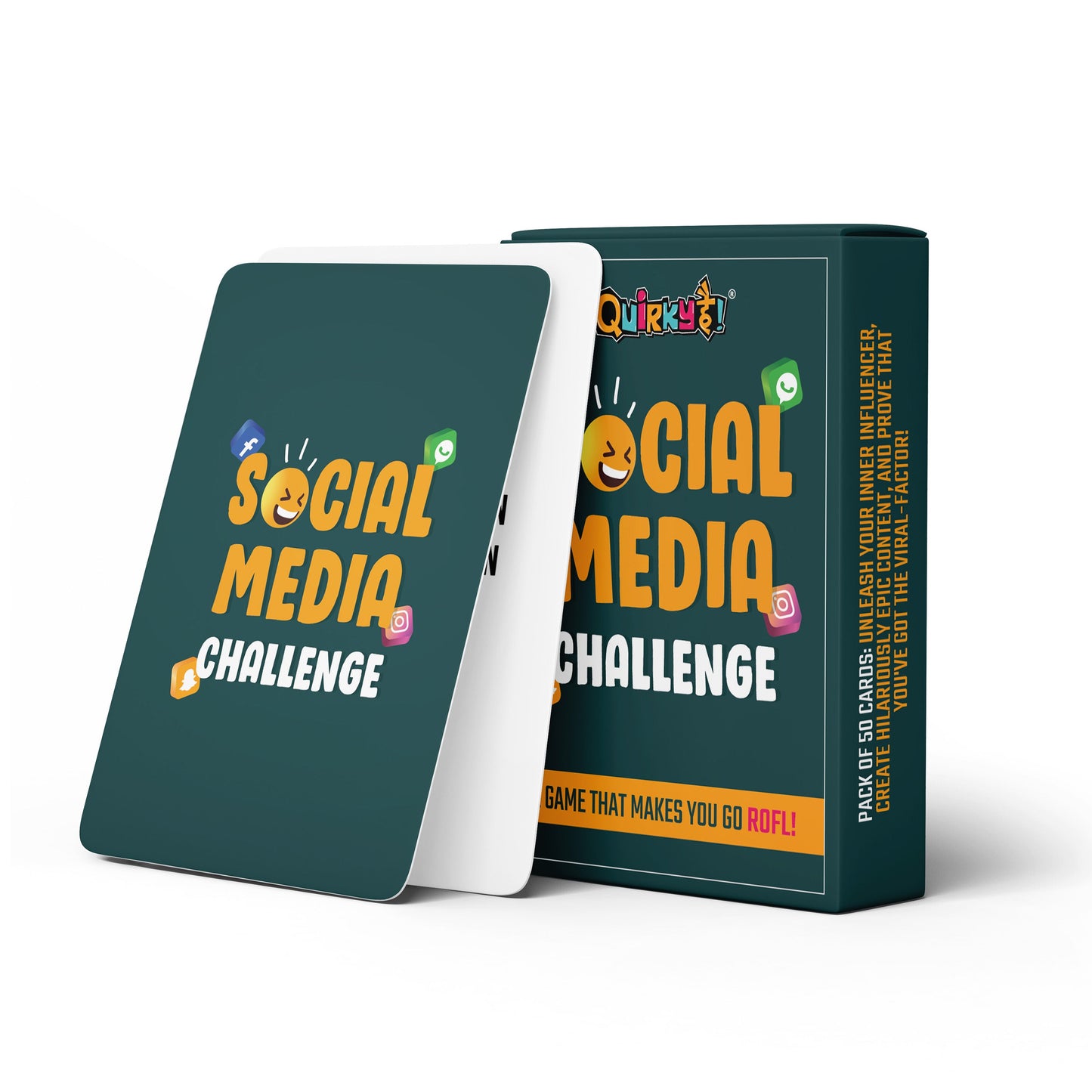 Social Media Challenge Card Game