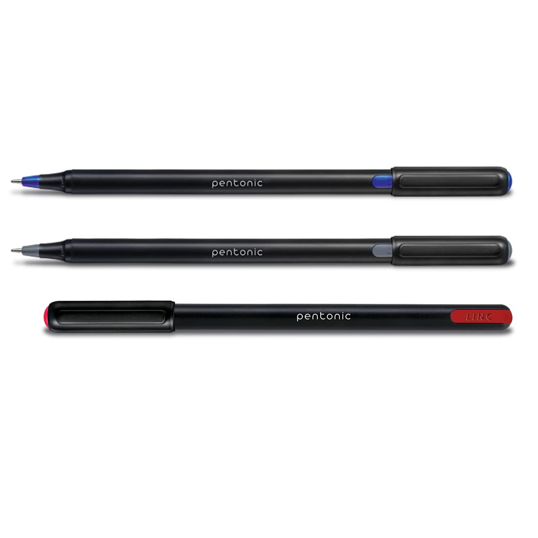 Pentonic Smooth Flow Ink 0.7mm Ball Pen Blister Pack - Student Stationery