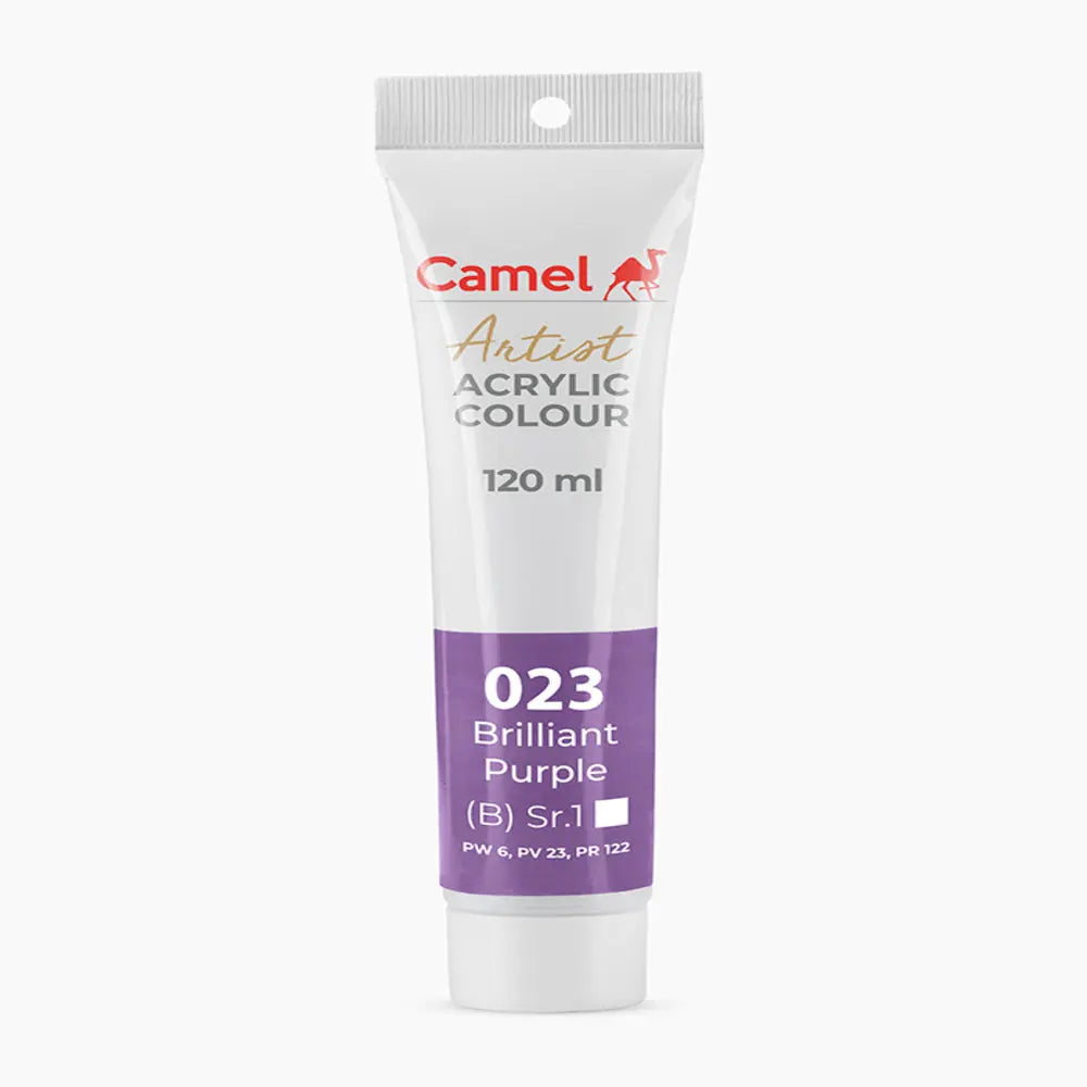 Camel Artists Acrylic Colour 120ml (Loose Colours) - Student Stationery