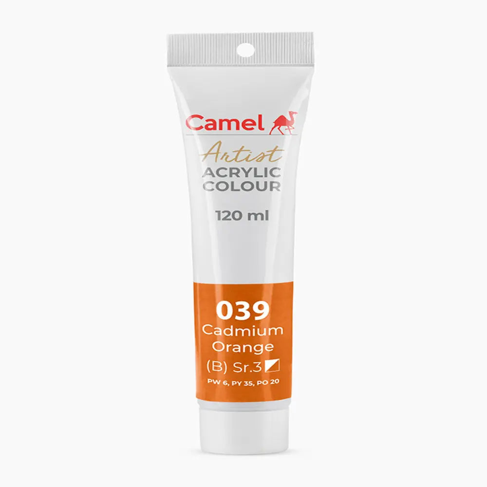 Camel Artists Acrylic Colour 120ml (Loose Colours) - Student Stationery