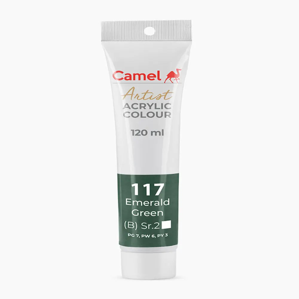 Camel Artists Acrylic Colour 120ml (Loose Colours) - Student Stationery