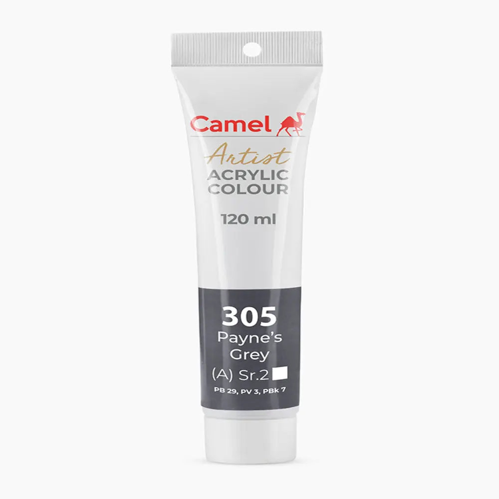 Camel Artists Acrylic Colour 120ml (Loose Colours) - Student Stationery