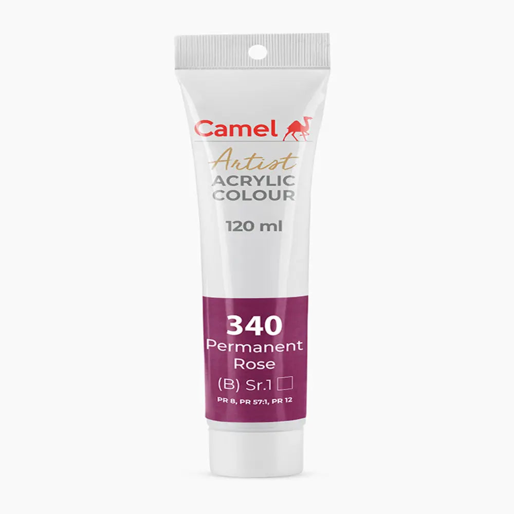 Camel Artists Acrylic Colour 120ml (Loose Colours) - Student Stationery