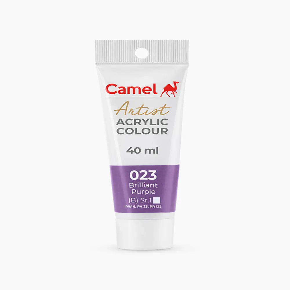 Camel Artists Acrylic Colour Tubes (Loose Colours) 40ml - Student Stationery