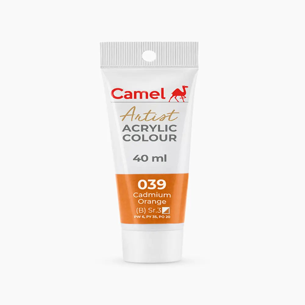 Camel Artists Acrylic Colour Tubes (Loose Colours) 40ml - Student Stationery