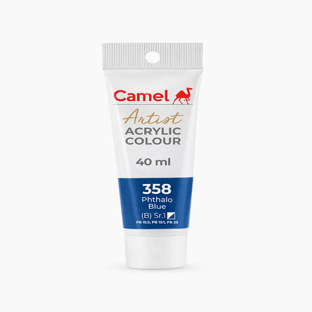 Camel Artists Acrylic Colour Tubes (Loose Colours) 40ml - Student Stationery