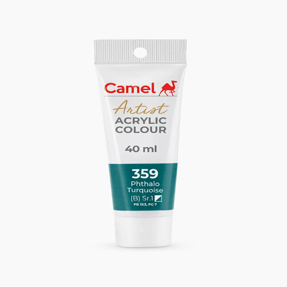 Camel Artists Acrylic Colour Tubes (Loose Colours) 40ml - Student Stationery