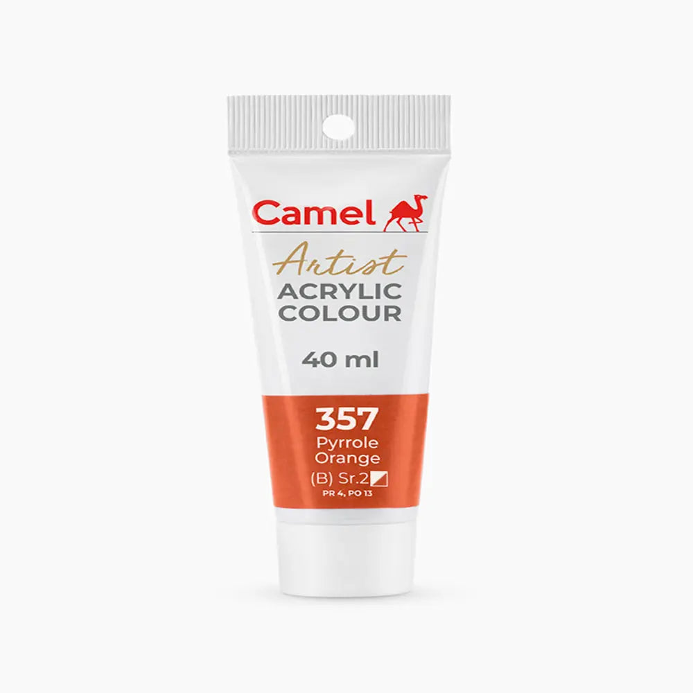 Camel Artists Acrylic Colour Tubes (Loose Colours) 40ml - Student Stationery