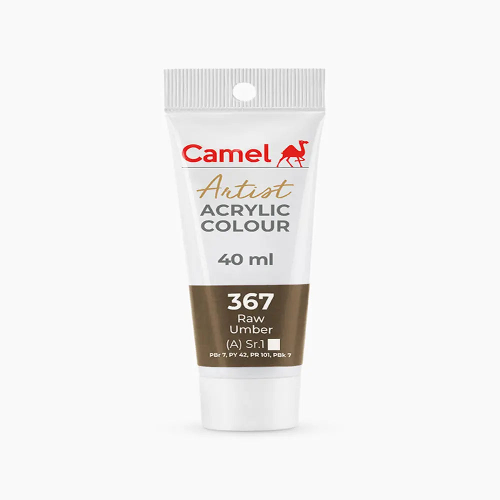 Camel Artists Acrylic Colour Tubes (Loose Colours) 40ml - Student Stationery