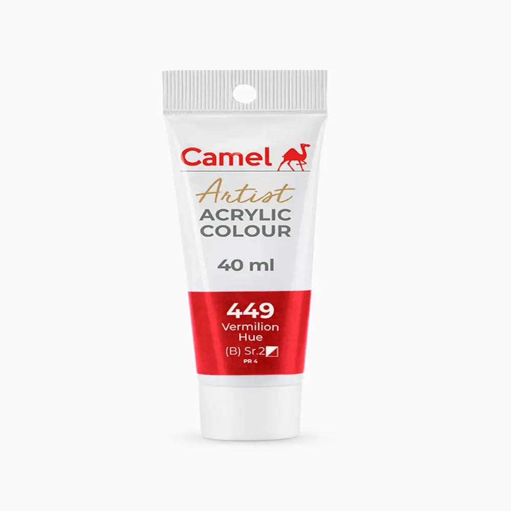 Camel Artists Acrylic Colour Tubes (Loose Colours) 40ml - Student Stationery