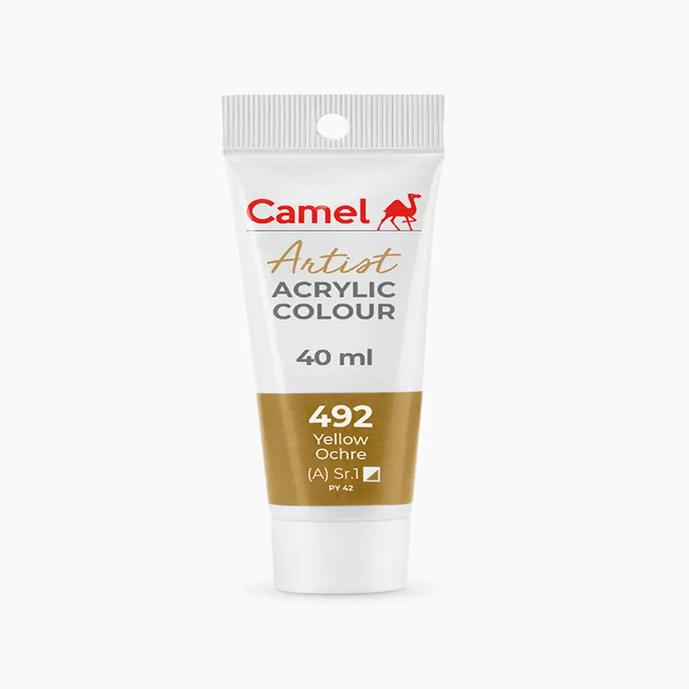 Camel Artists Acrylic Colour Tubes (Loose Colours) 40ml - Student Stationery