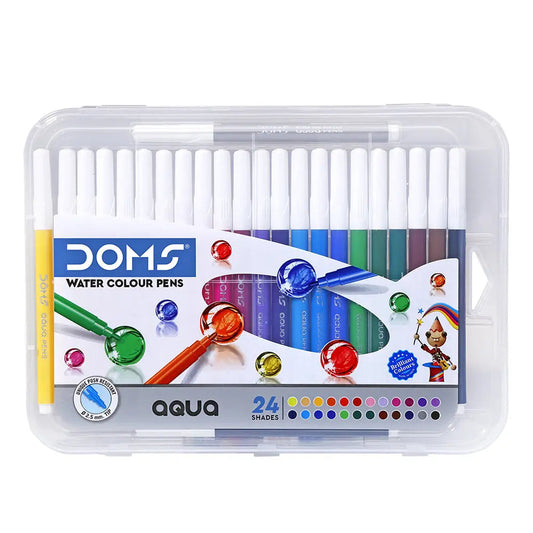 DOMS Aqua Water Colour Pen Set - Student Stationery