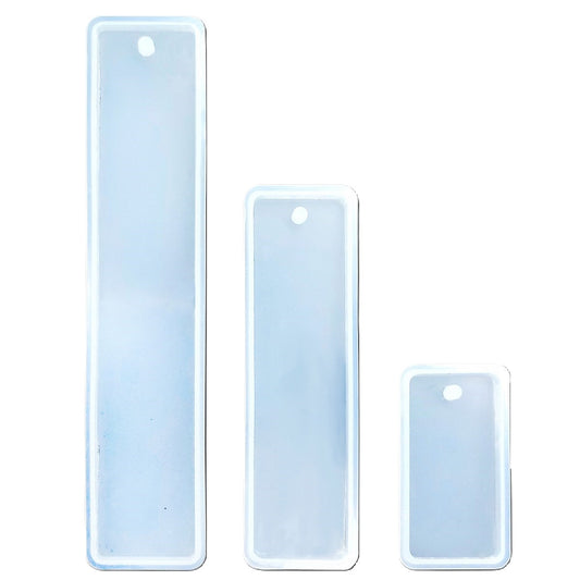 Silicone Mould Bookmarks 2 4 6 inch 3Pc Set SMB300