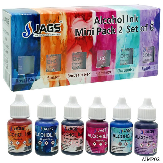 Alcohol Ink Mini Pack 2 - Set of 6 AIMP02 - Student Stationery