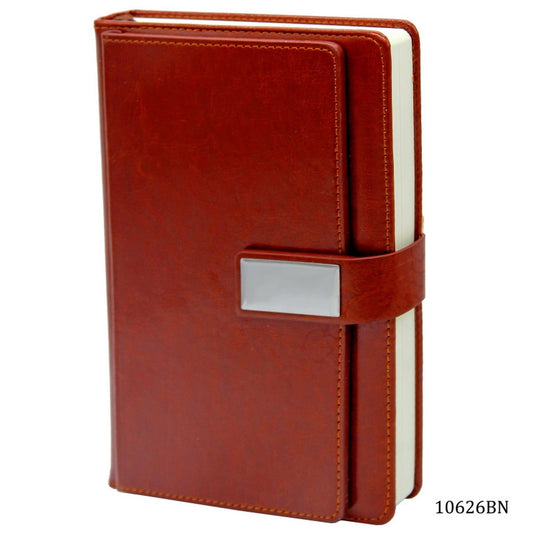 Office Diary for Corporate with leather cover I Lock Diary A5 Size I 200 Pages