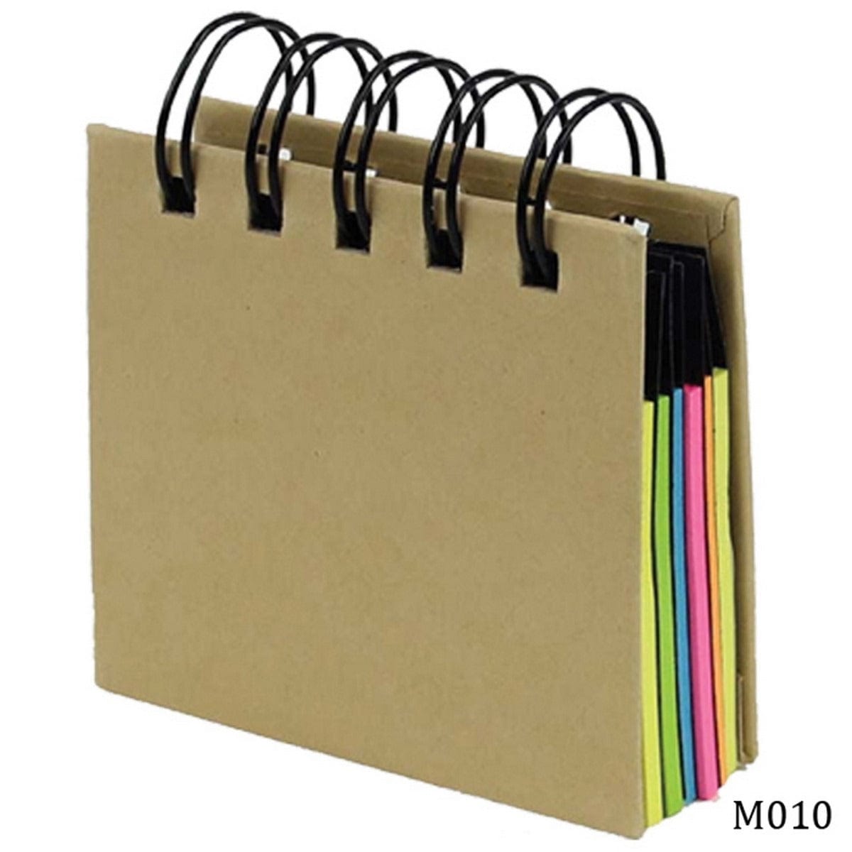 EcoFriendly Aesthetic Note-Pad Diary With Sticky Notes- easy to carry