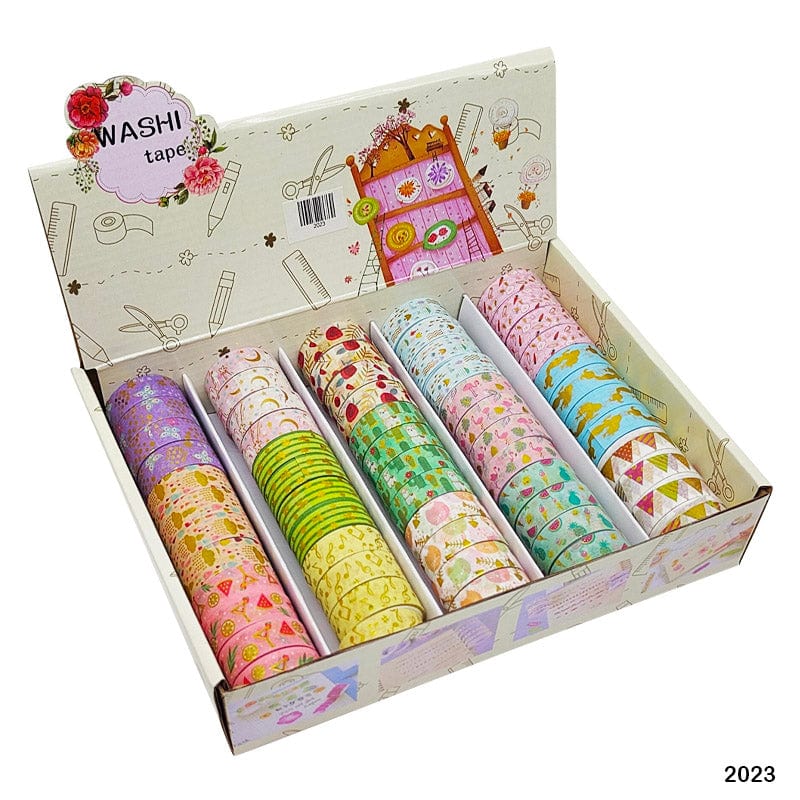 Washi Tape 2023 (1.5Cm*3Mtr) (20Pcs)