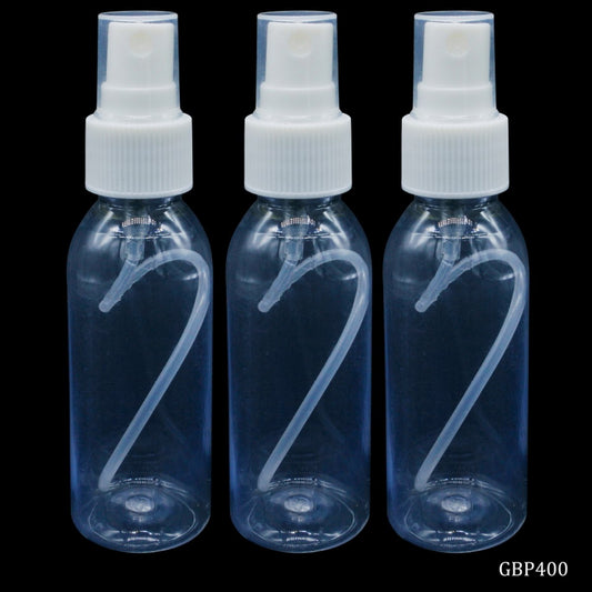 Spray Bottle Plastic 4inch 50ML 3pcs Set GBP400