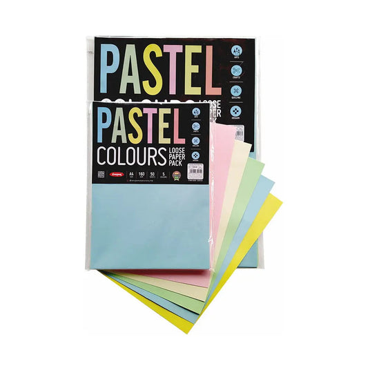 Anupam Colour Paper Pastel Shades Packet 160gsm