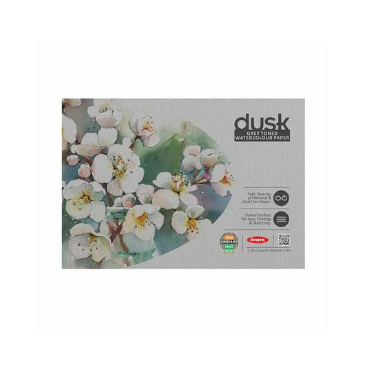 Anupam Dusk Grey Toned Water Colour Paper Cold Pressed Pad 225 GSM