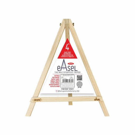 Anupam Wooden Easel and Multipurpose Tripod Stand
