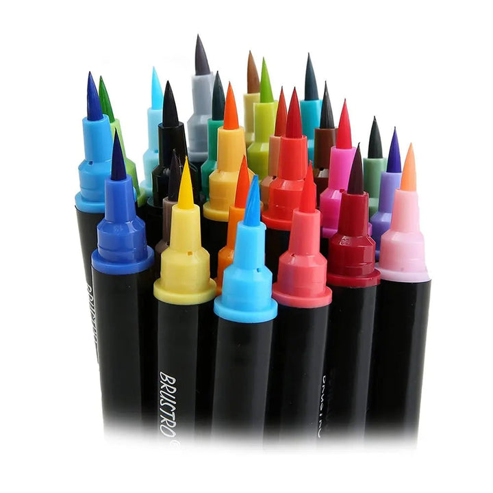 Brustro Aquarelle Brush Pen Set Of 24