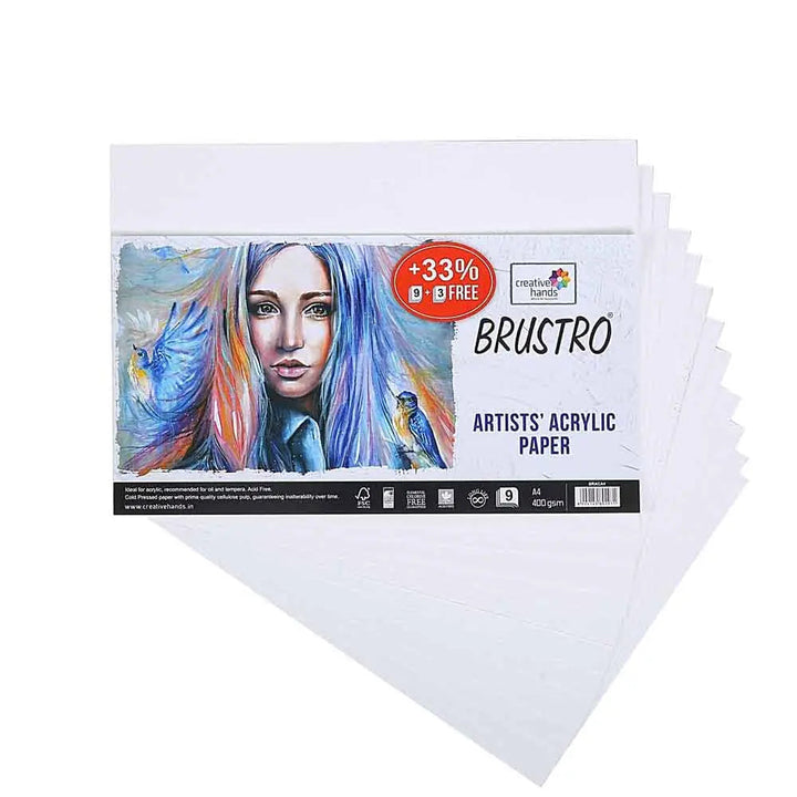 Brustro Artists Acrylic Paper 400gsm