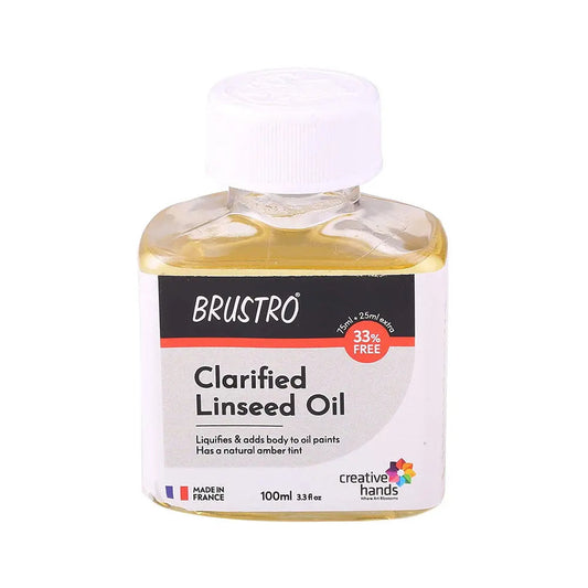 Brustro Clarified Linseed Oil 100ml