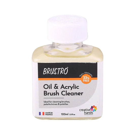 Brustro Oil & Acrylic Brush Cleaner 100ml