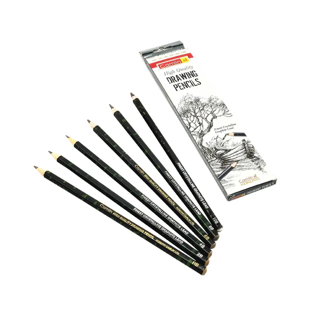 Camel Camlin High Quality Drawing Pencils-Set of 6