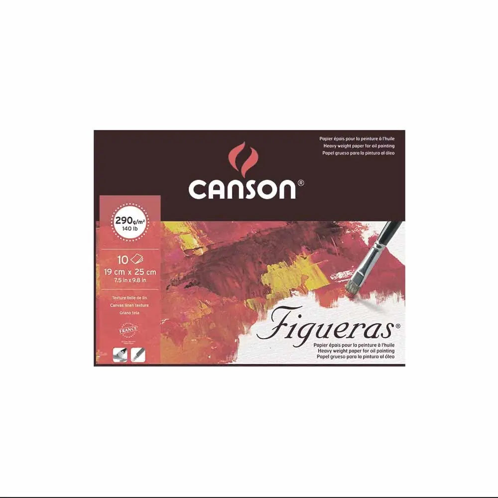 Canson Figueras Glued Pad (7.5in x 9.8in) 290 GSM