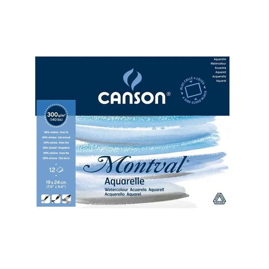 Canson Montval Aquarelle Paper Pad 300 GSM