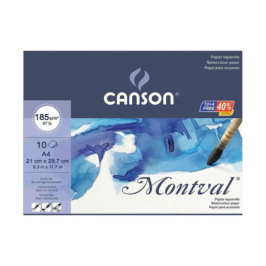 Canson Montval Watercolour Paper (185-300 GSM)