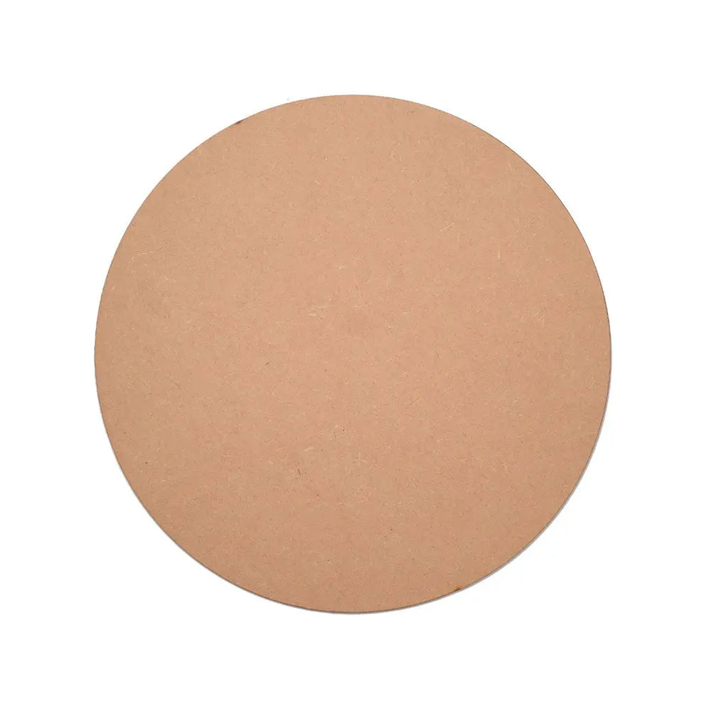 ekalcraft MDF Cut Out Circle (Sizes in Inches)