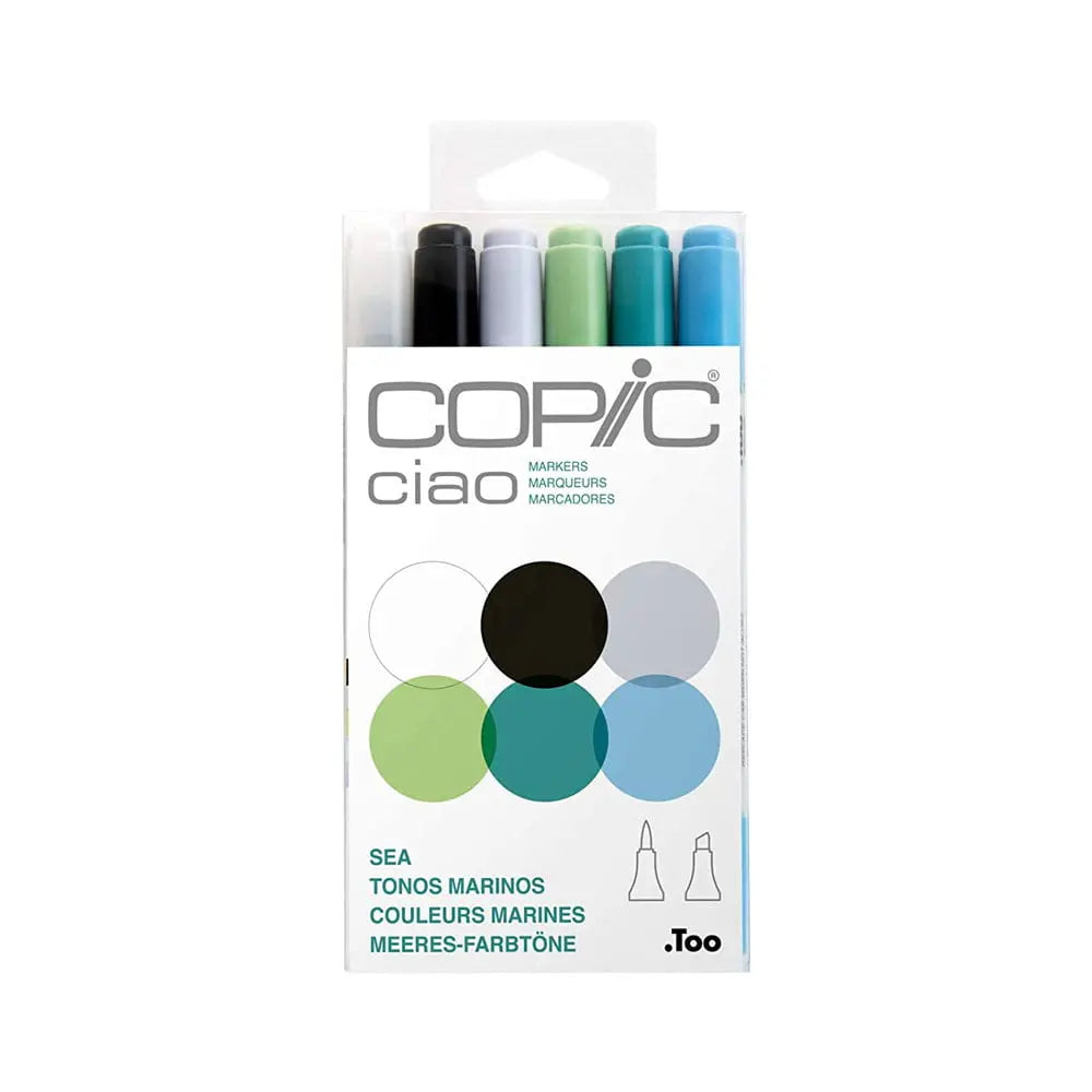 Copic Ciao Markers Set - Sea