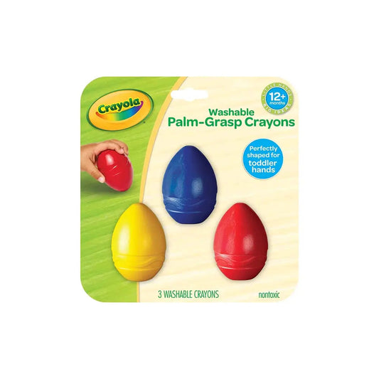 Crayola Palm Grasp Egg Crayons Set of 3