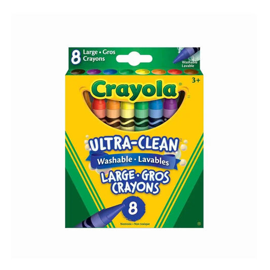 Crayola Ultra Clean Washable Large Crayons