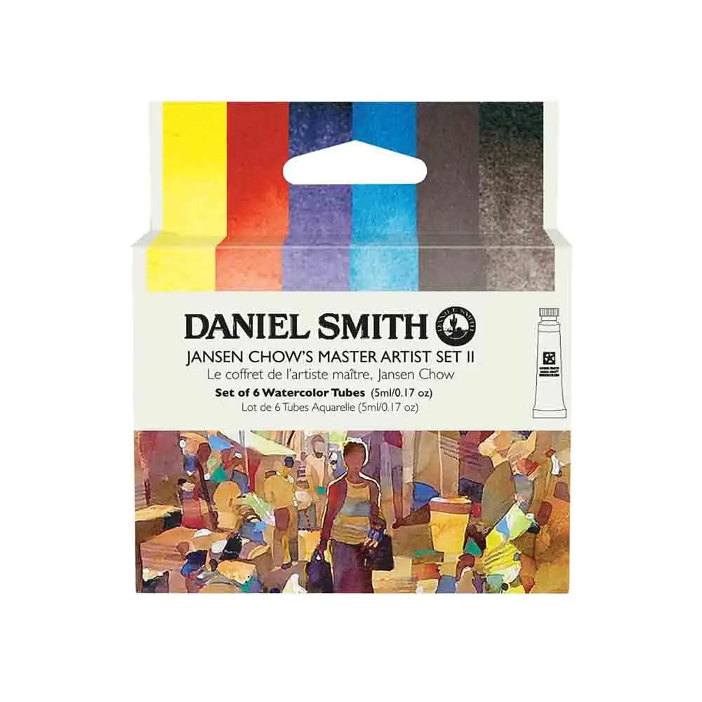 Daniel Smith Jansen Chow's Master Artist Set II of Watercolor Tubes (6x5ml)