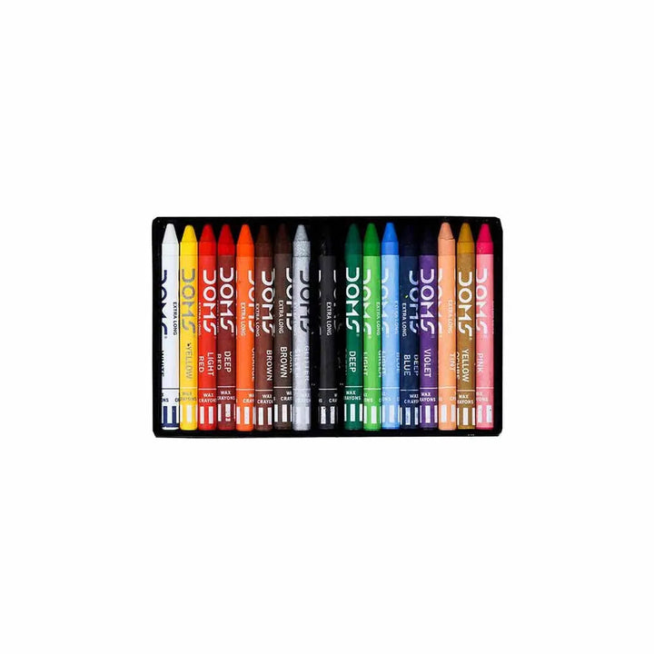 Doms Extra Long Wax Crayon Sets