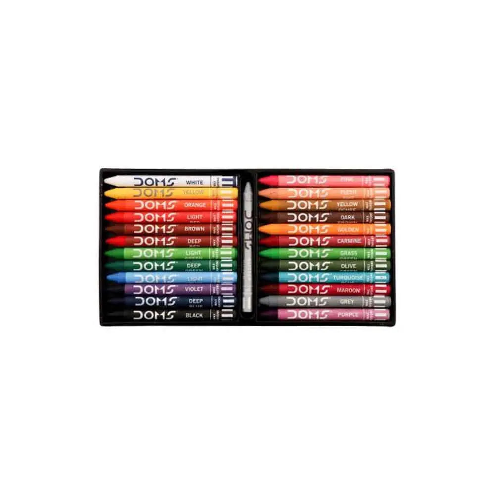 Doms Extra Long Wax Crayon Sets