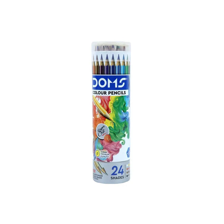 Doms Supersoft Colour Pencil Sets - Round Tin (3.3mm)