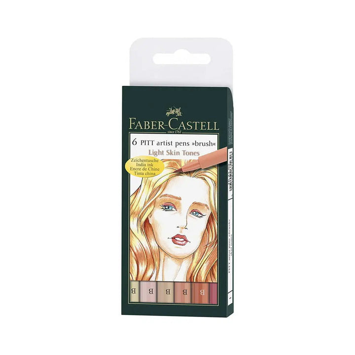 Faber-Castell PITT Artist Pens Light Skin Tones