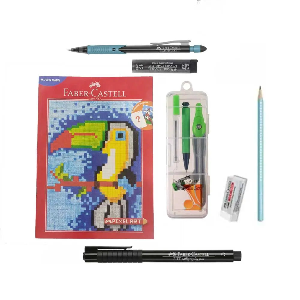 Faber-Castell Pixel Art Drawing Kit