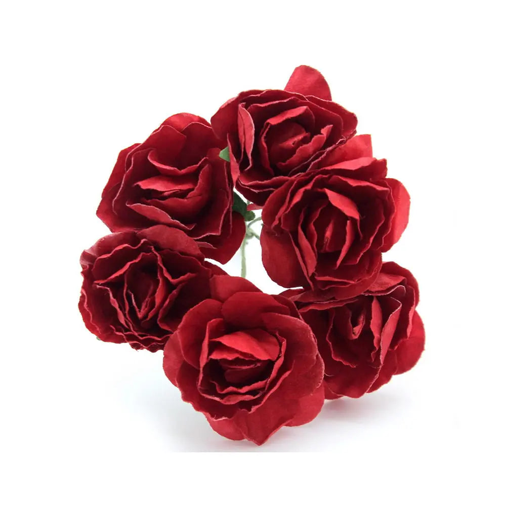 Jags Cloth Flowers Rose (Set of 6)
