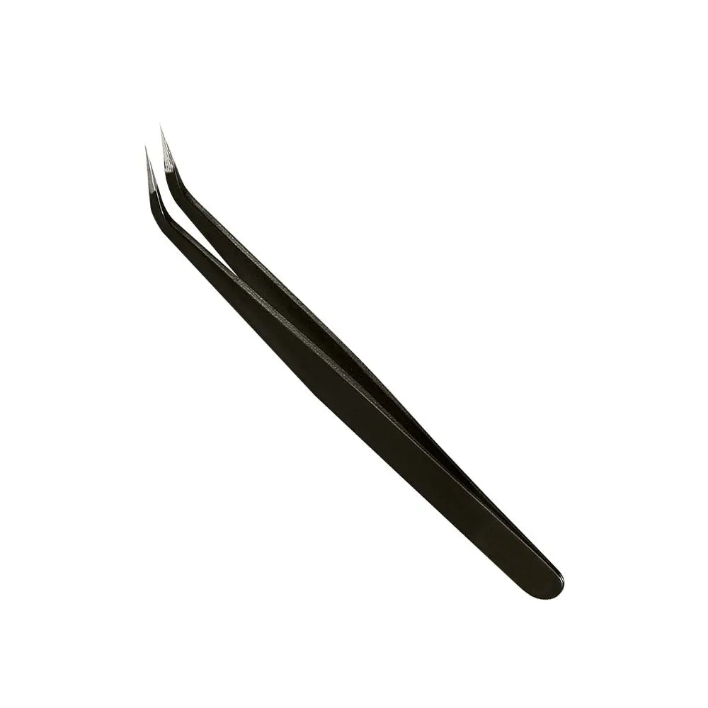 Jags Dissecting Forceps 5 Curve Tweezer-Black